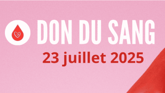 Inscriptions – Journée Don du Sang à l’EGC le mercredi 23 juillet 2025