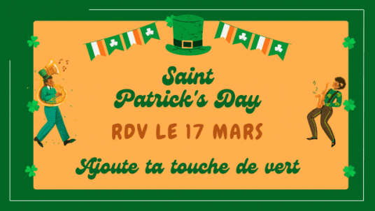 :four_leaf_clover: La Saint-Patrick arrive aux écoles !