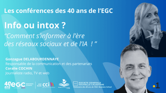40 ans EGC -   Conférence  -  Apprendre à s'informer à l'ère des réseaux sociaux et de l'IA  !