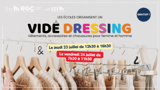 Les écoles de la CCI organisent un vide dressing ! 